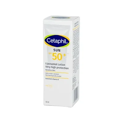 واقي شمس لوشن ليبوزومي SPF50+ للبشرة الجافة والحساسة من سيتافيل 50 مل