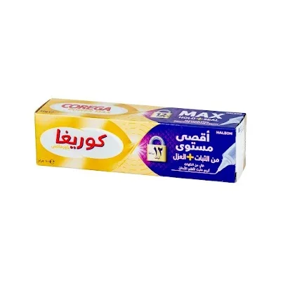 كوريجا كريم مثبت لأطقم الاسنان خالي من النكهات 40 جم